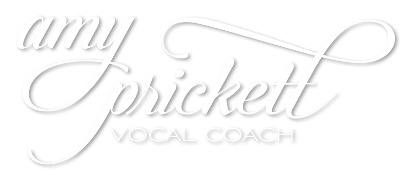 amy prickett logo vocal coach